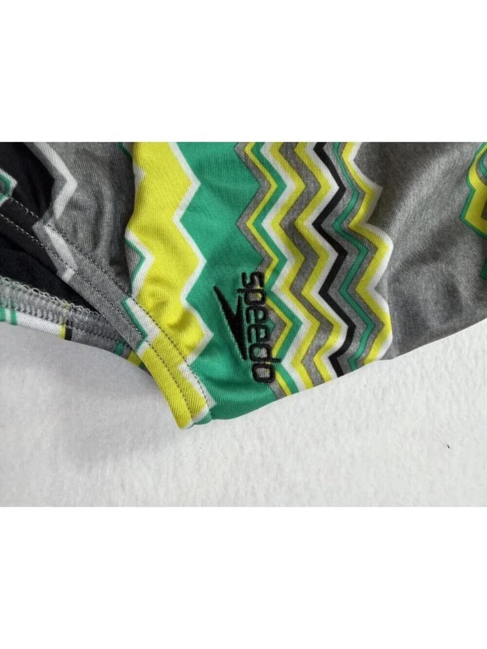 Speedo Girls' Zigzag One-Piece Cutout Swimsuit